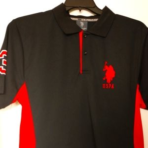 Polo assn, Red and Black, size L